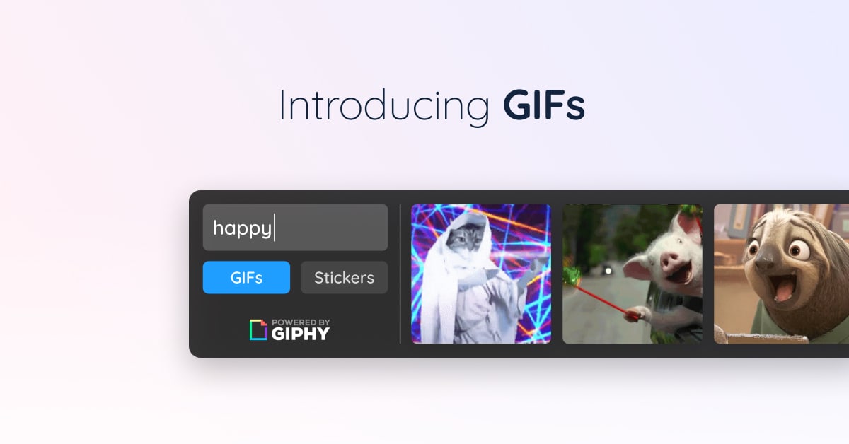Add gifs to your retros