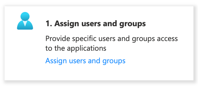 Assign users and groups