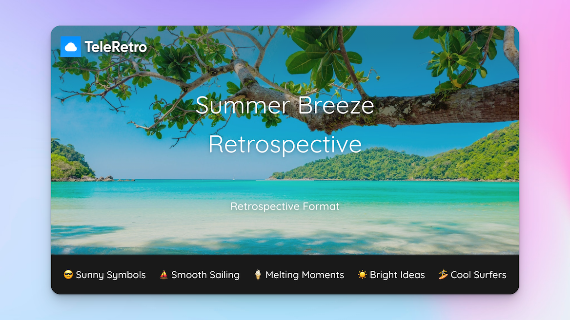 Summer Breeze  - retrospetive template