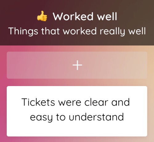 Feedback dengan catatan langkah 2